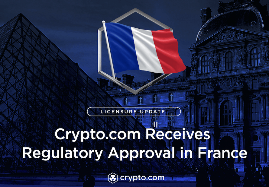 甩開加密熊市陰霾，Crypto.com獲得法國DASP數位資產服務商資格