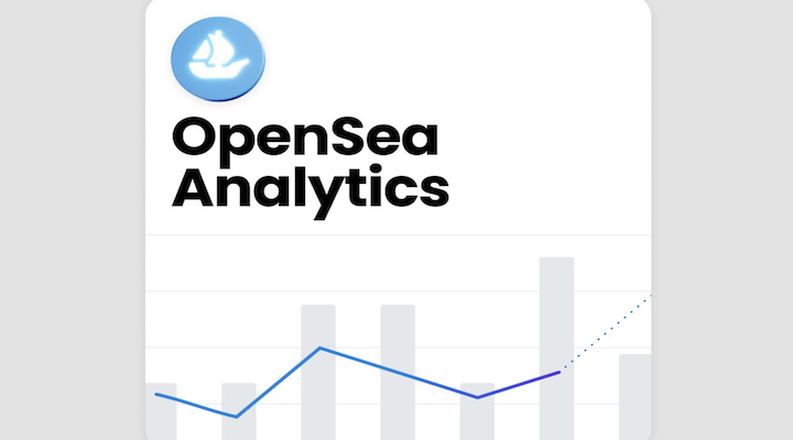 數據控的最愛！OpenSea 為平台上的 NFT 收藏品推出數據分析功能