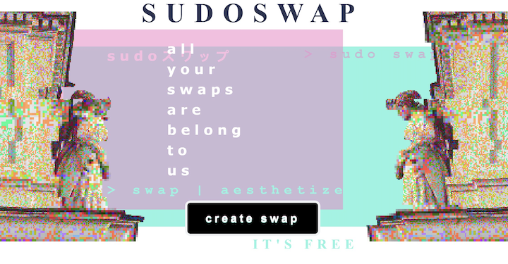 Sudoswap 正式啟動治理代幣 SUDO 發行計畫：Xmon 鎖倉與代幣空投均已上線